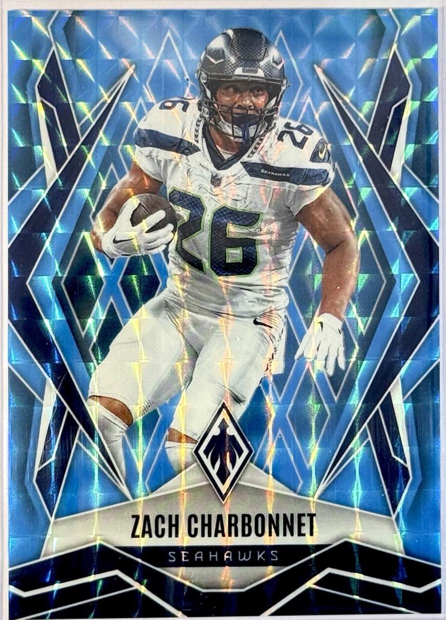 Zach Charbonnet [Light Blue Pyramids] #109