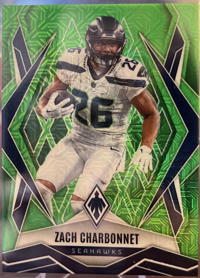 Zach Charbonnet [Lime Green Mojo] #109