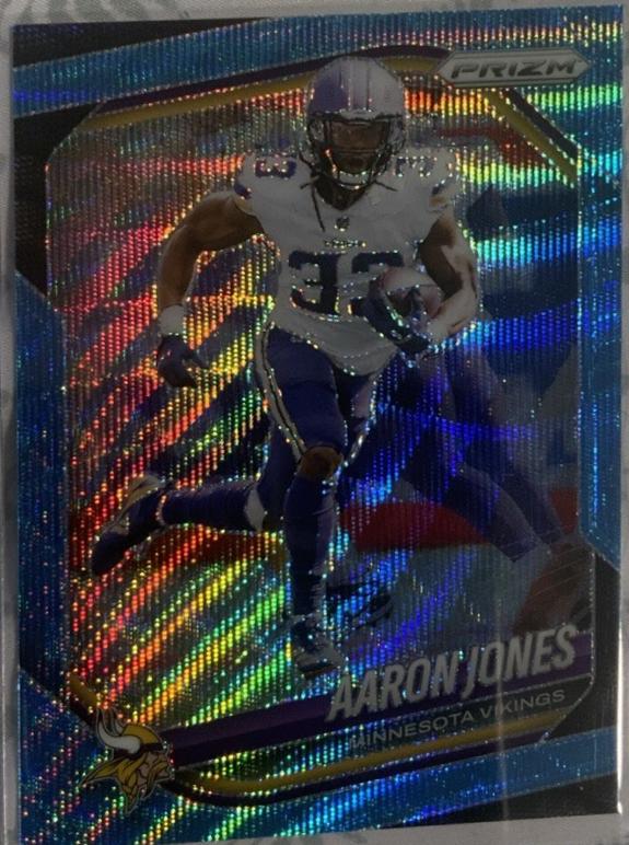 Aaron Jones [Blue Wave] #7