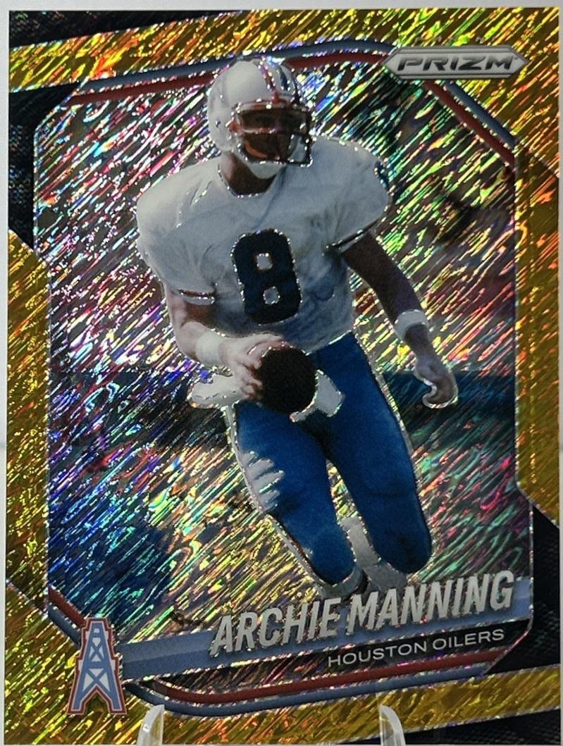 Archie Manning [Gold Shimmer] #166