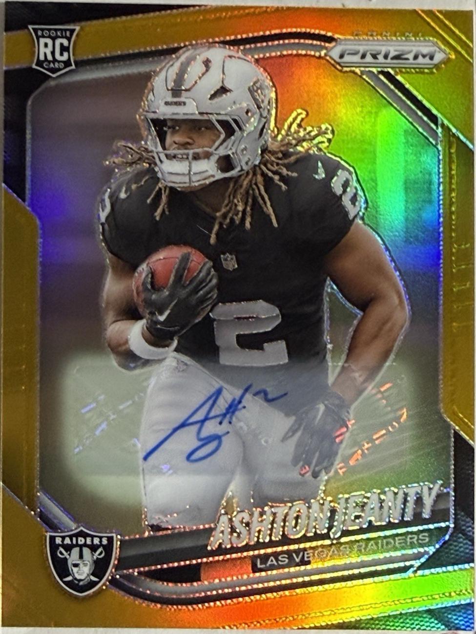 Ashton Jeanty [Autograph Gold] #315