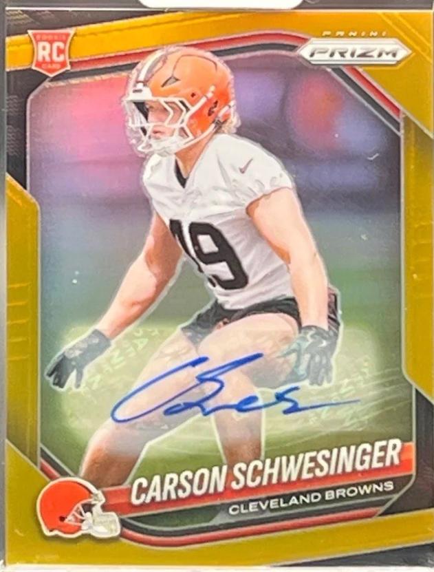 Carson Schwesinger [Autograph Gold] #384