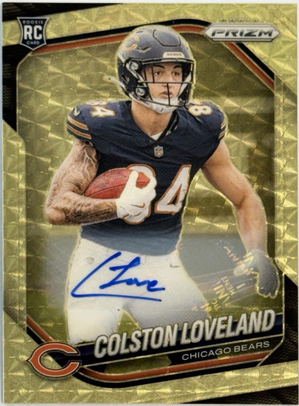 Colston Loveland [Autograph Gold Vinyl] #319