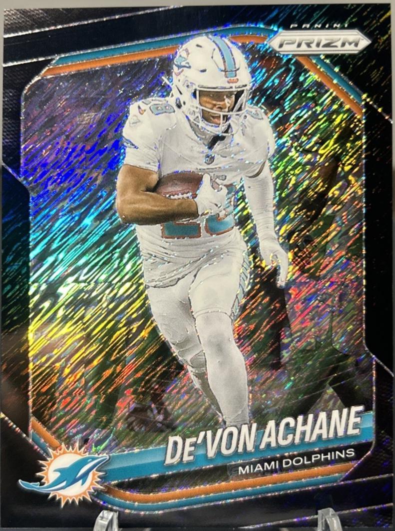 De'Von Achane [Black Shimmer] #150