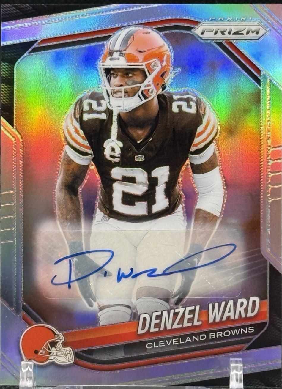 Denzel Ward [Autograph] #90