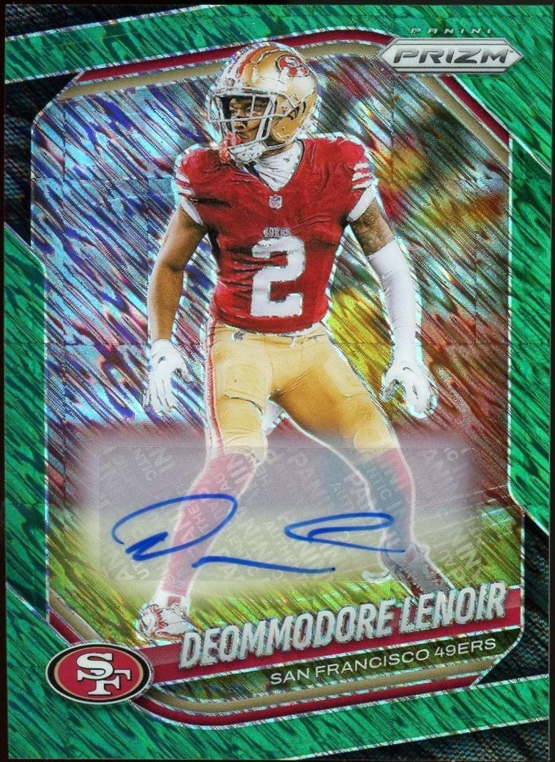 Deommodore Lenoir [Green Shimmer Autograph] #281
