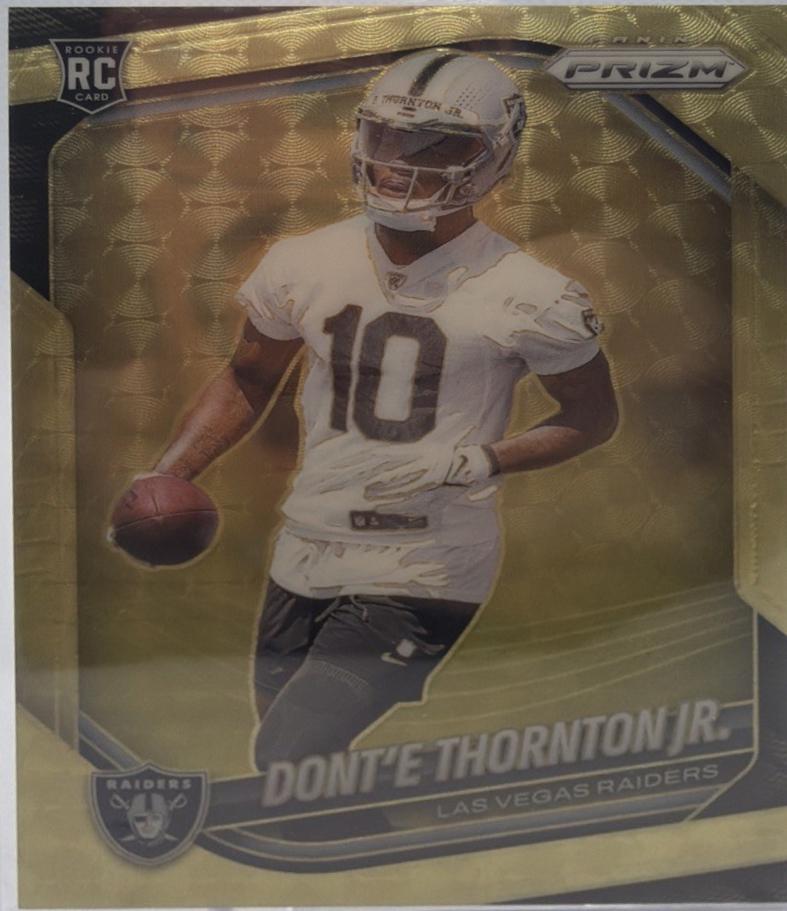 Dont'e Thornton Jr. [Autograph Gold Vinyl] #369