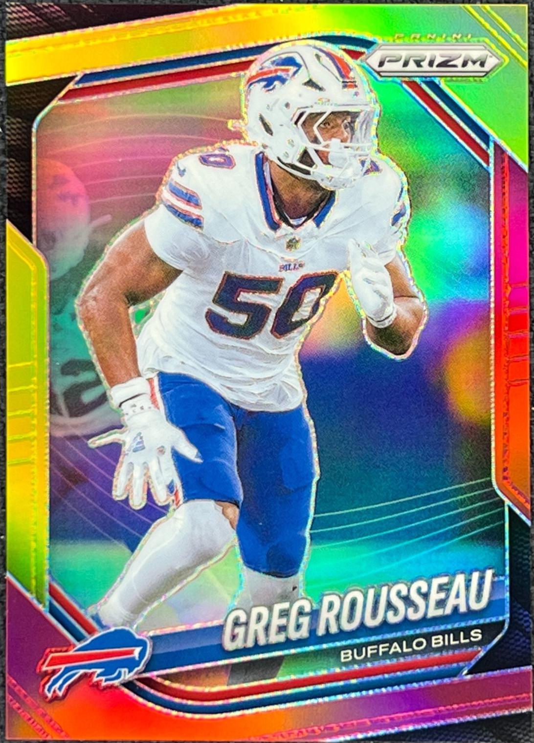 Greg Rousseau [Red Yellow] #9