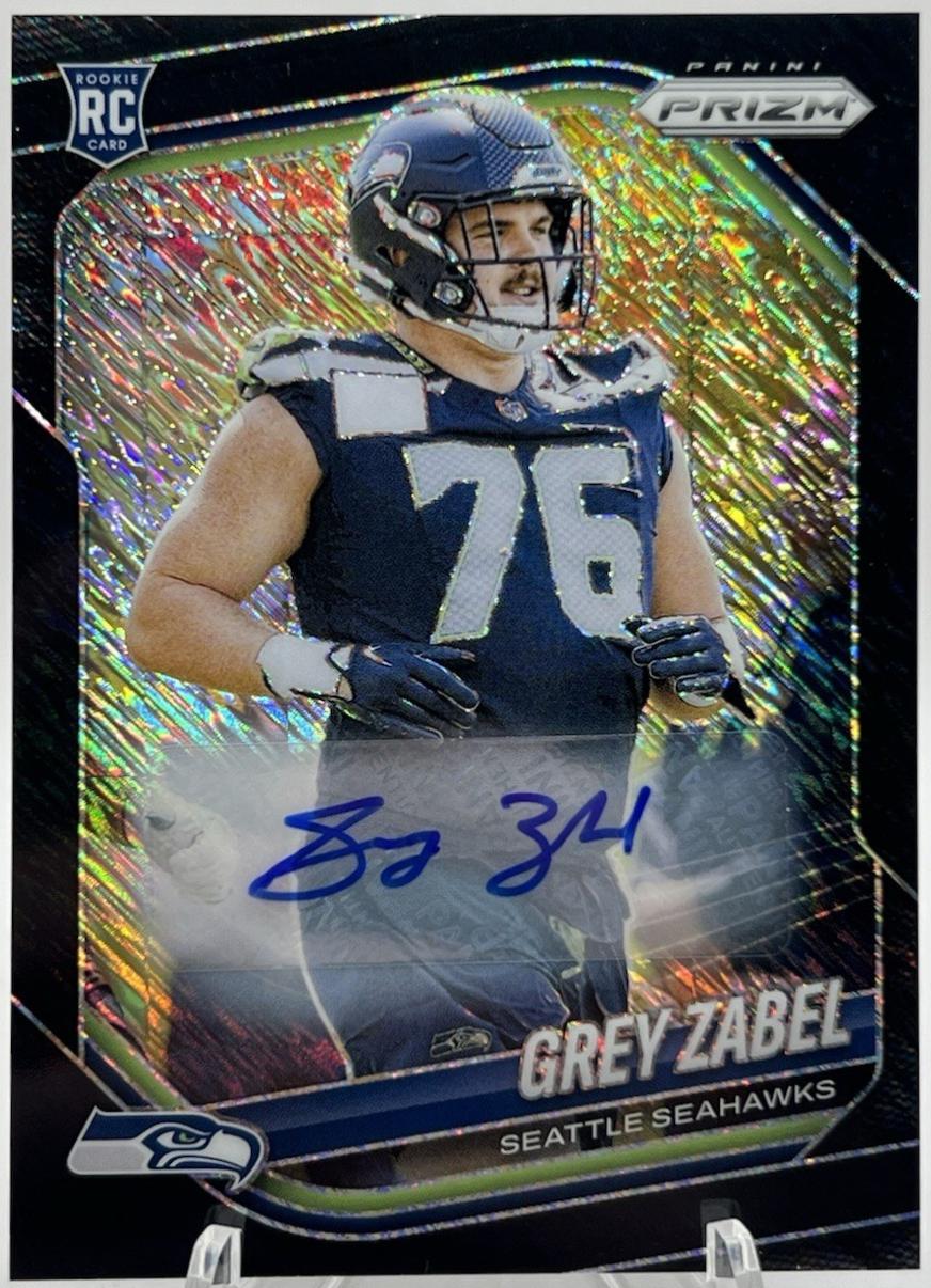Grey Zabel [Autograph Black Shimmer] #387