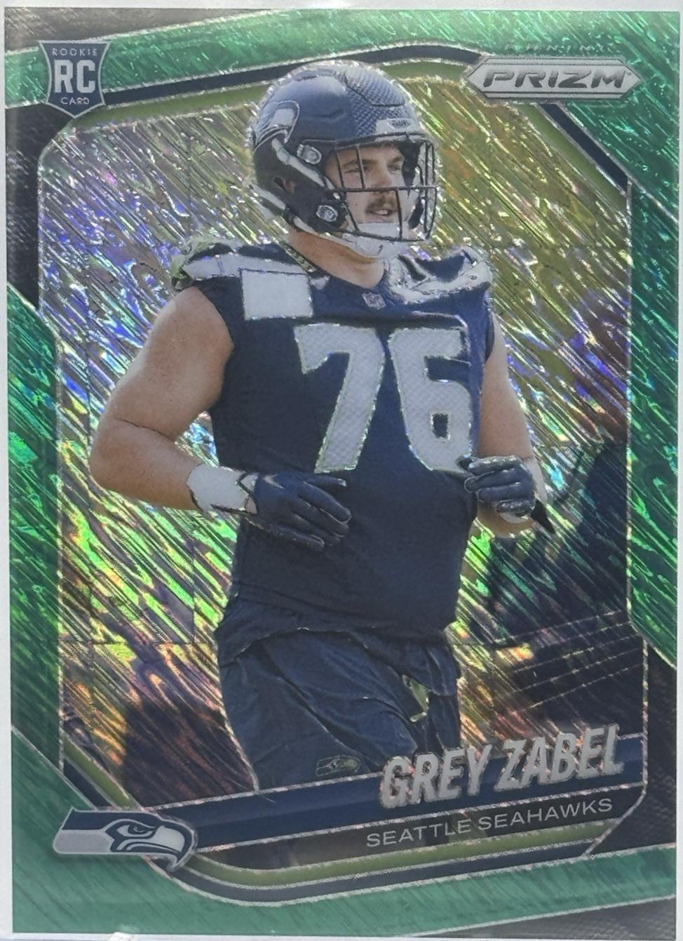 Grey Zabel [Autograph Green Shimmer] #387