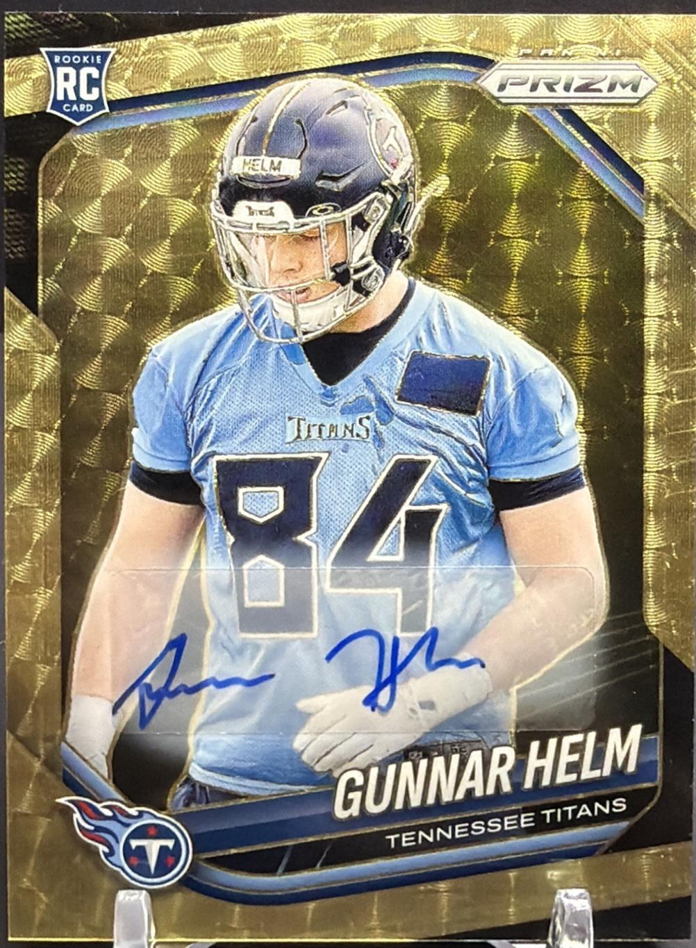 Gunnar Helm [Autograph Gold Vinyl] #359