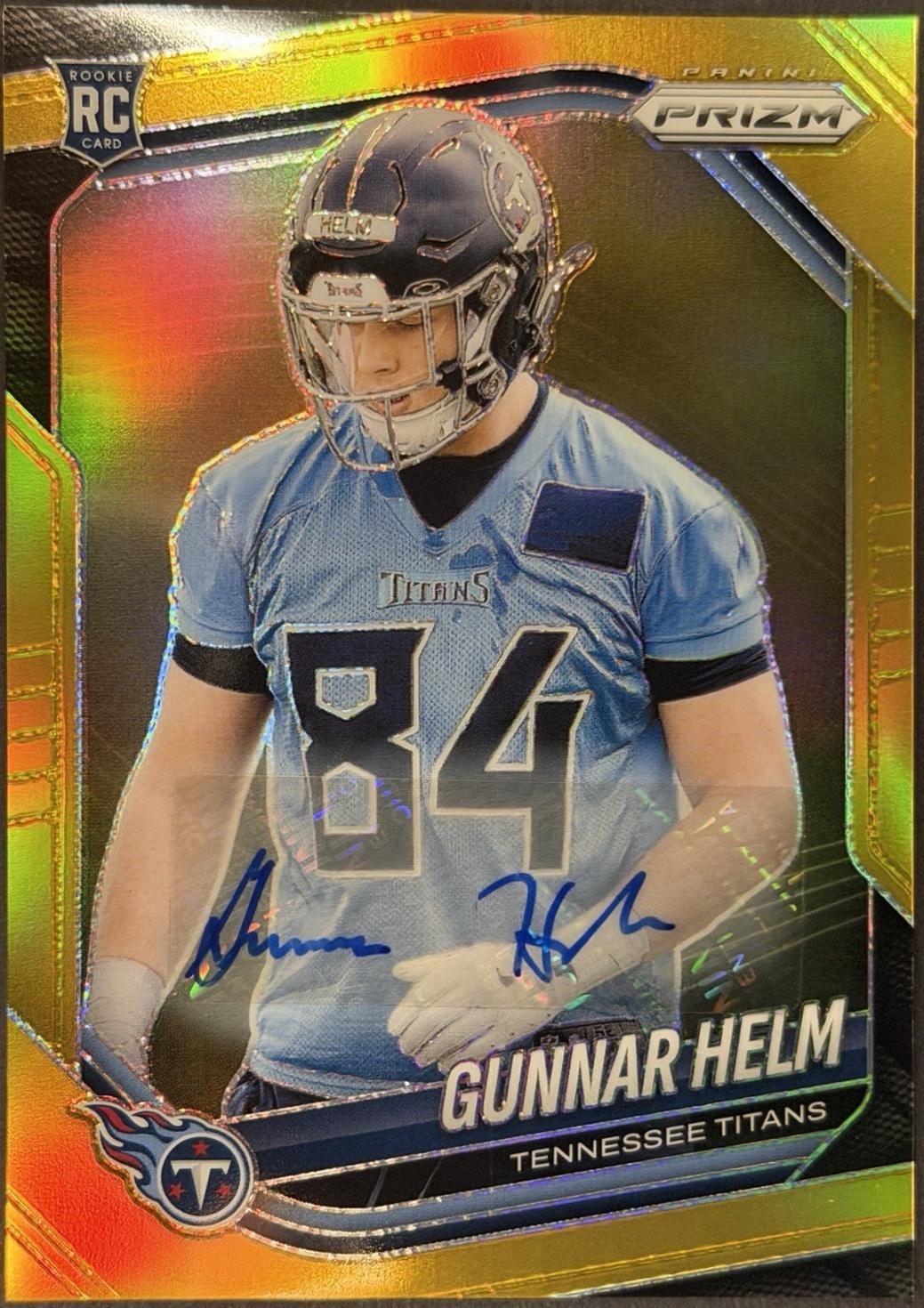 Gunnar Helm [Autograph Gold] #359