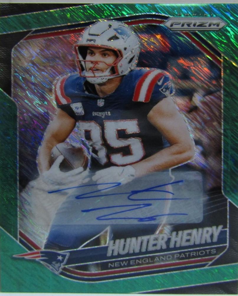 Hunter Henry [Green Shimmer Autograph] #33