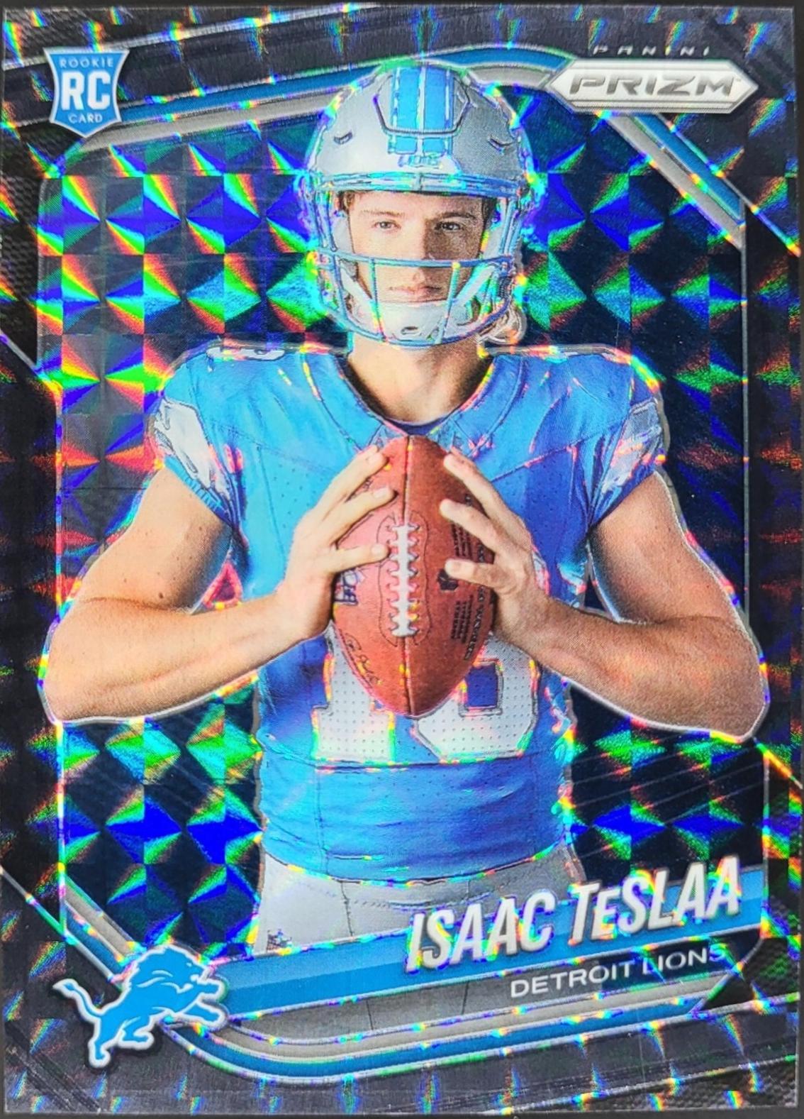 Isaac TeSlaa [Black Finite Rookie Variation Silver] #411