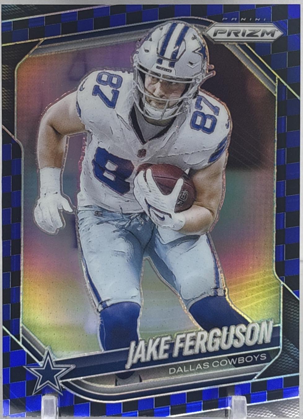 Jake Ferguson [Black Blue Checker] #36