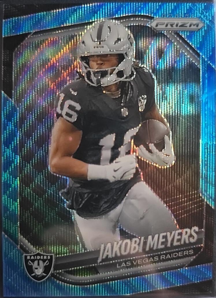 Jakobi Meyers [Blue Shimmer] #31