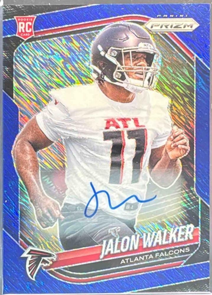 Jalon Walker [Autograph Blue Shimmer] #398