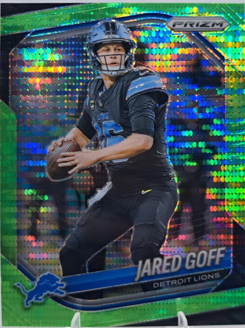 Jared Goff [Neon Green Pulsar] #10