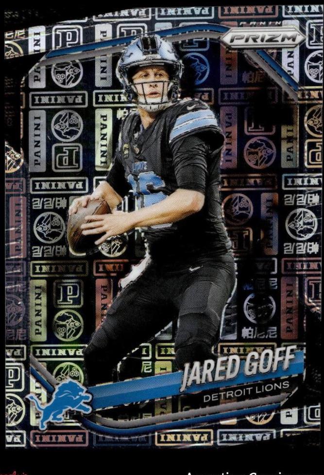 Jared Goff [Panini Logo] #10
