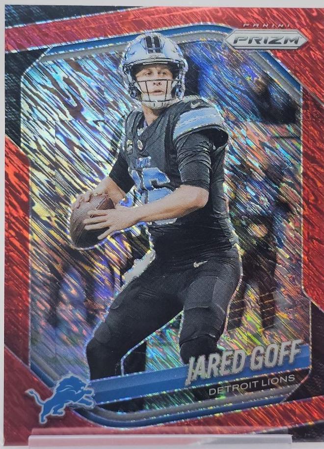 Jared Goff [Red Shimmer] #10