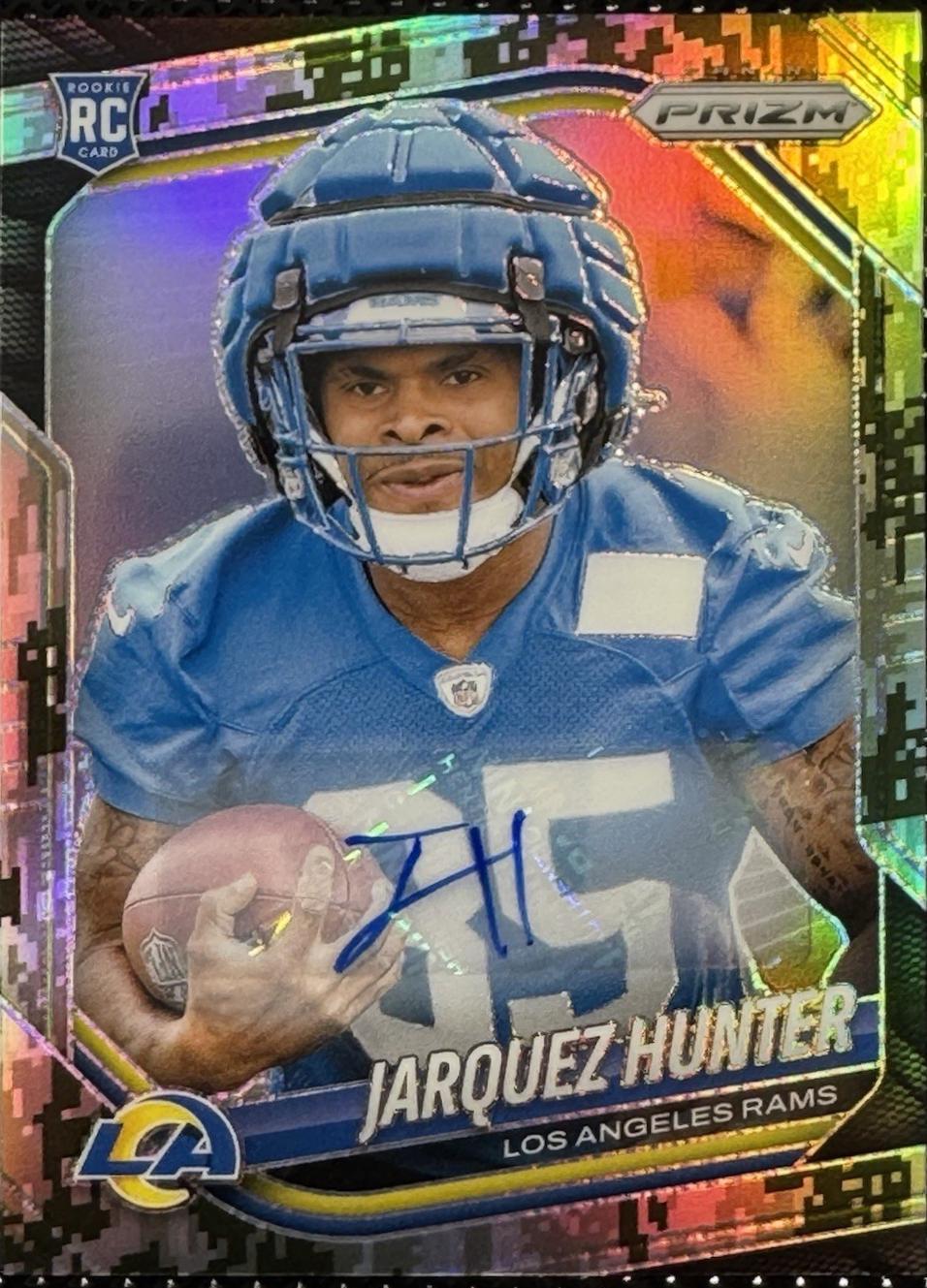Jarquez Hunter [Autograph Camo] #353