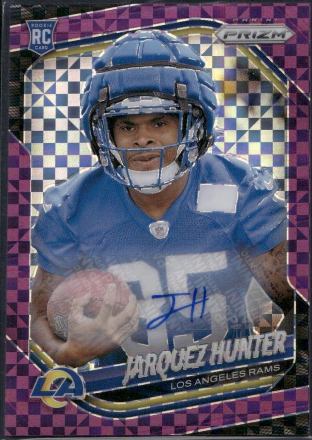Jarquez Hunter [Autograph Purple Power] #353