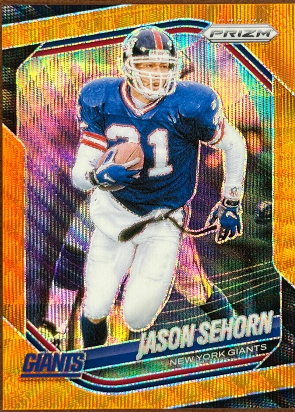 Jason Sehorn [Orange Wave] #29