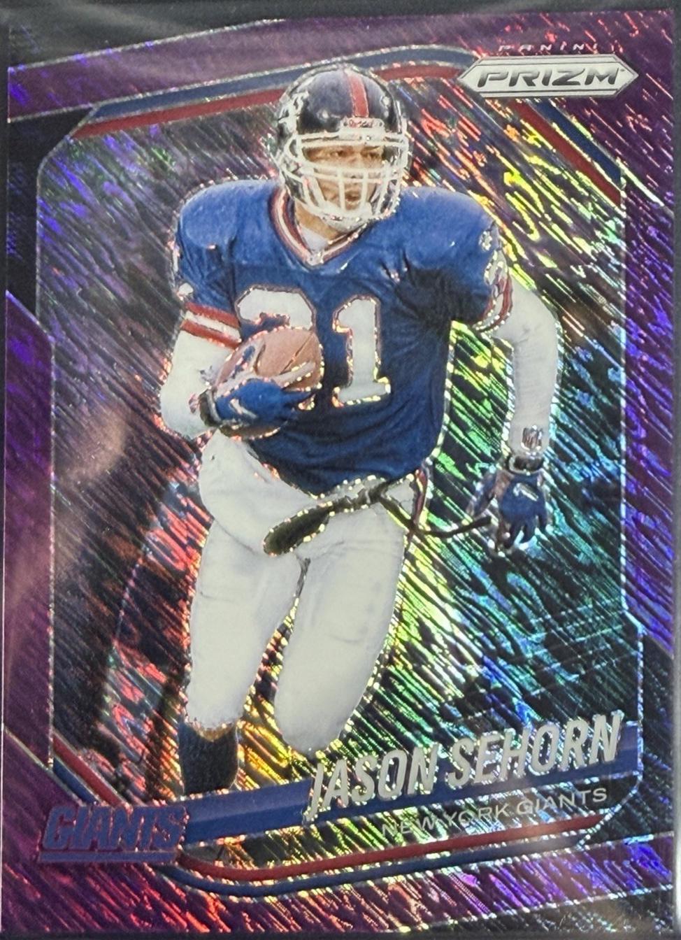 Jason Sehorn [Purple Shimmer] #29