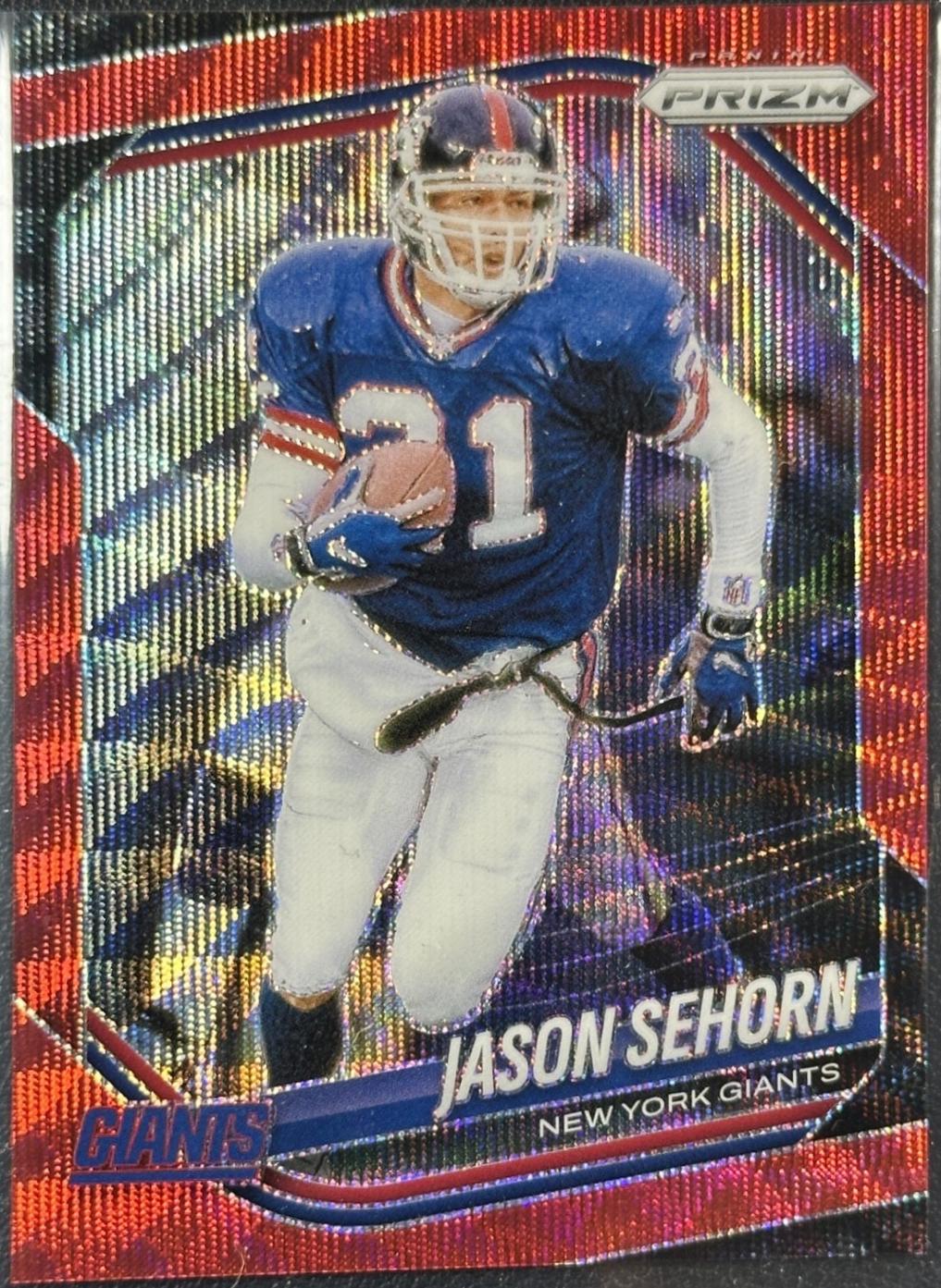 Jason Sehorn [Red Wave] #29
