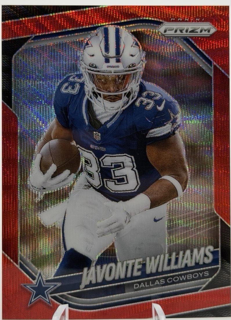 Javonte Williams [Red Wave] #1