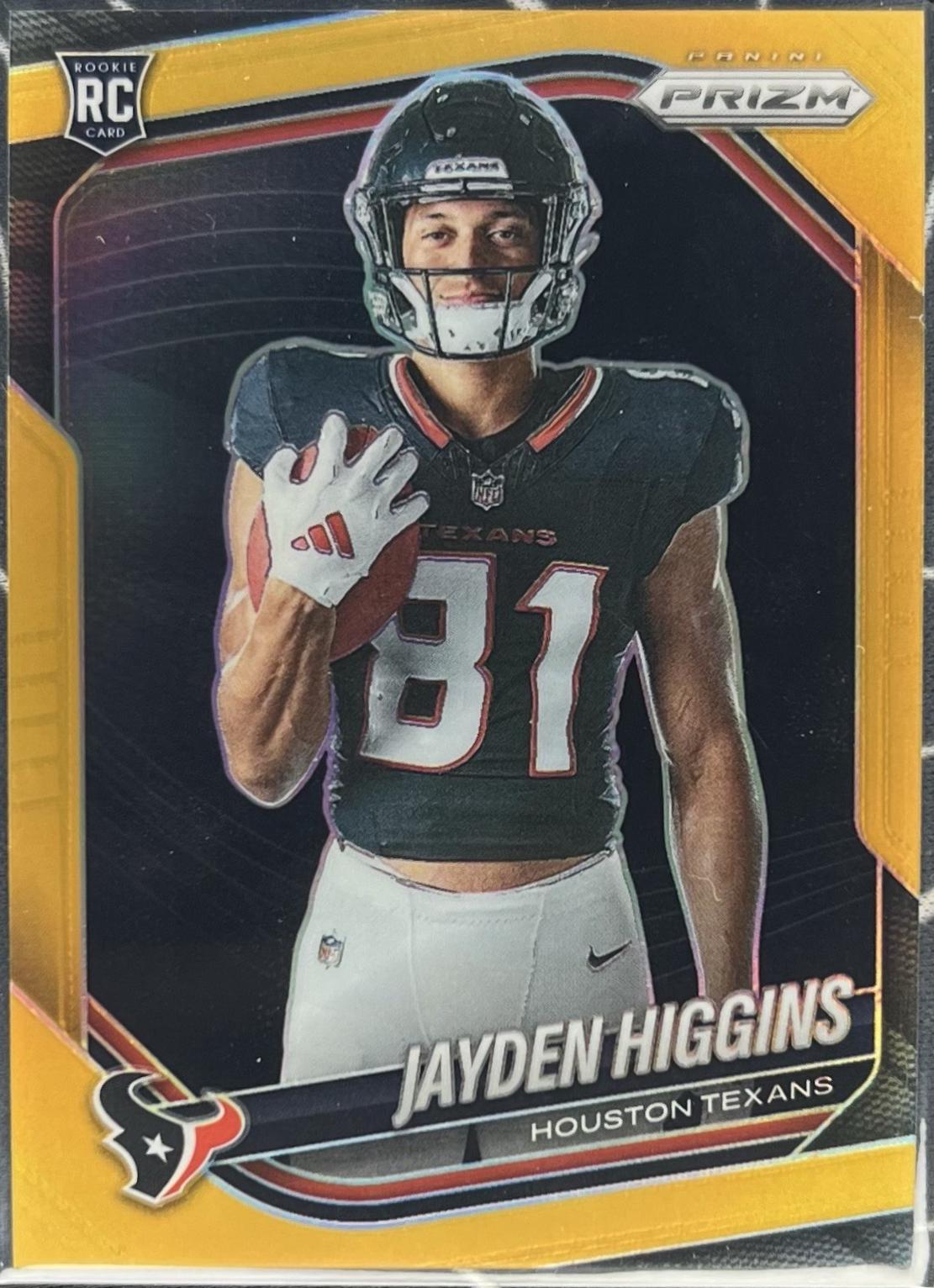 Jayden Higgins [Gold Rookie Variation Silver] #414