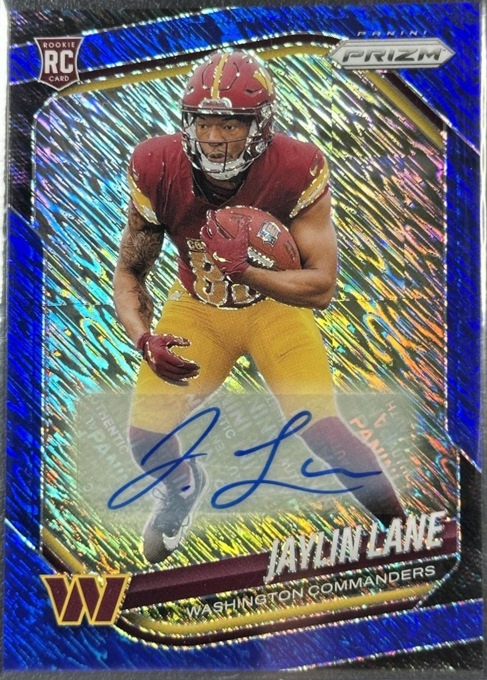 Jaylin Lane [Autograph Blue Shimmer] #356