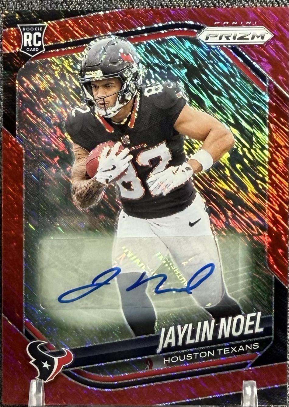 Jaylin Noel [Autograph Red Shimmer] #386