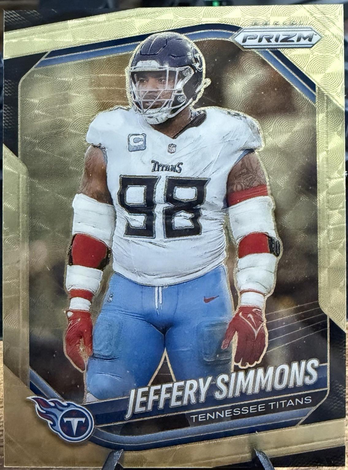 Jeffery Simmons [Gold Vinyl] #268