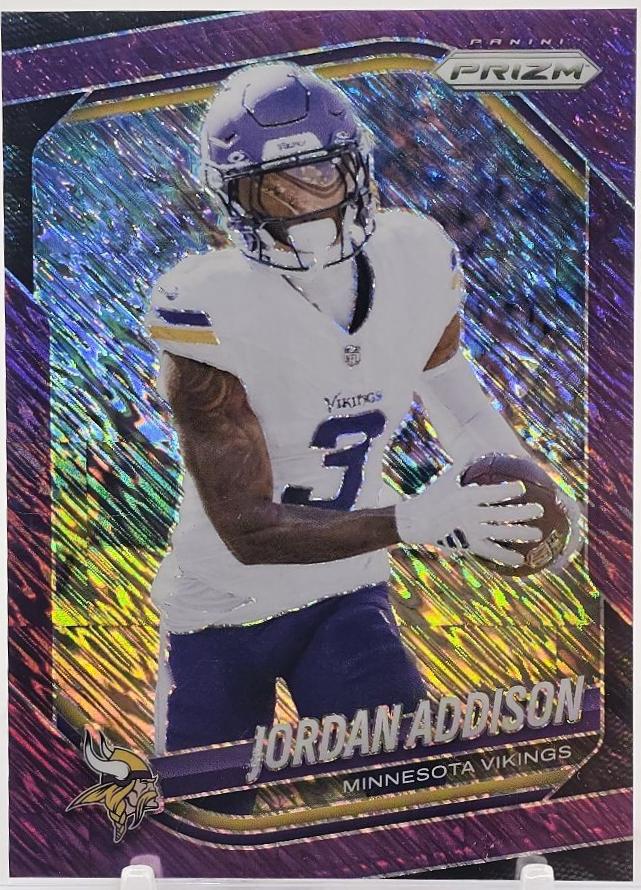 Jordan Addison [Purple Shimmer] #19