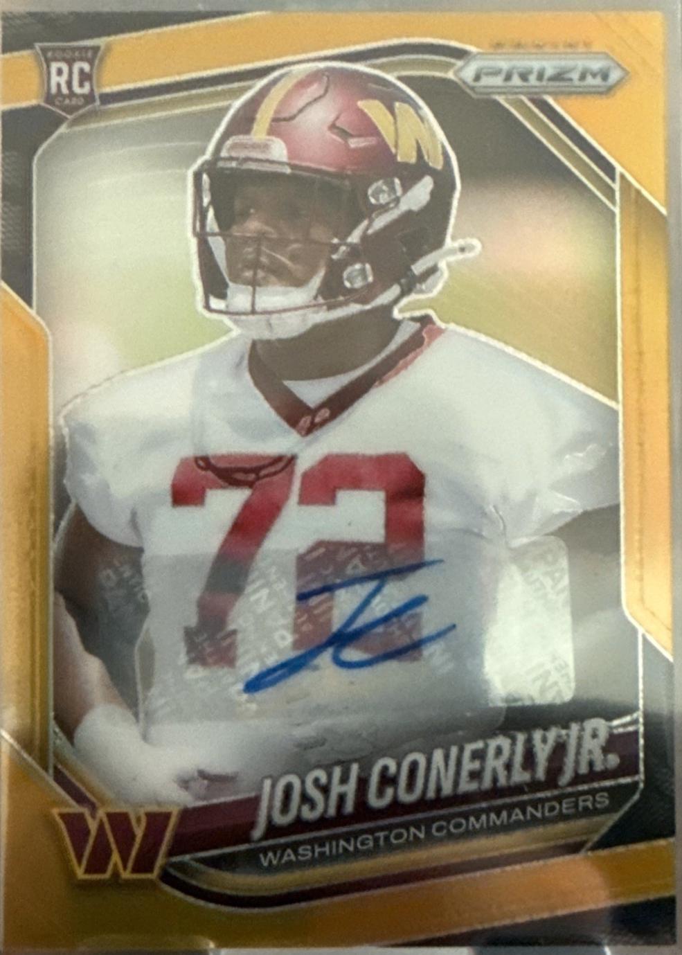 Josh Conerly Jr. [Autograph Gold] #382