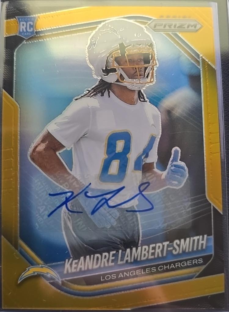KeAndre Lambert-Smith [Autograph Gold] #349