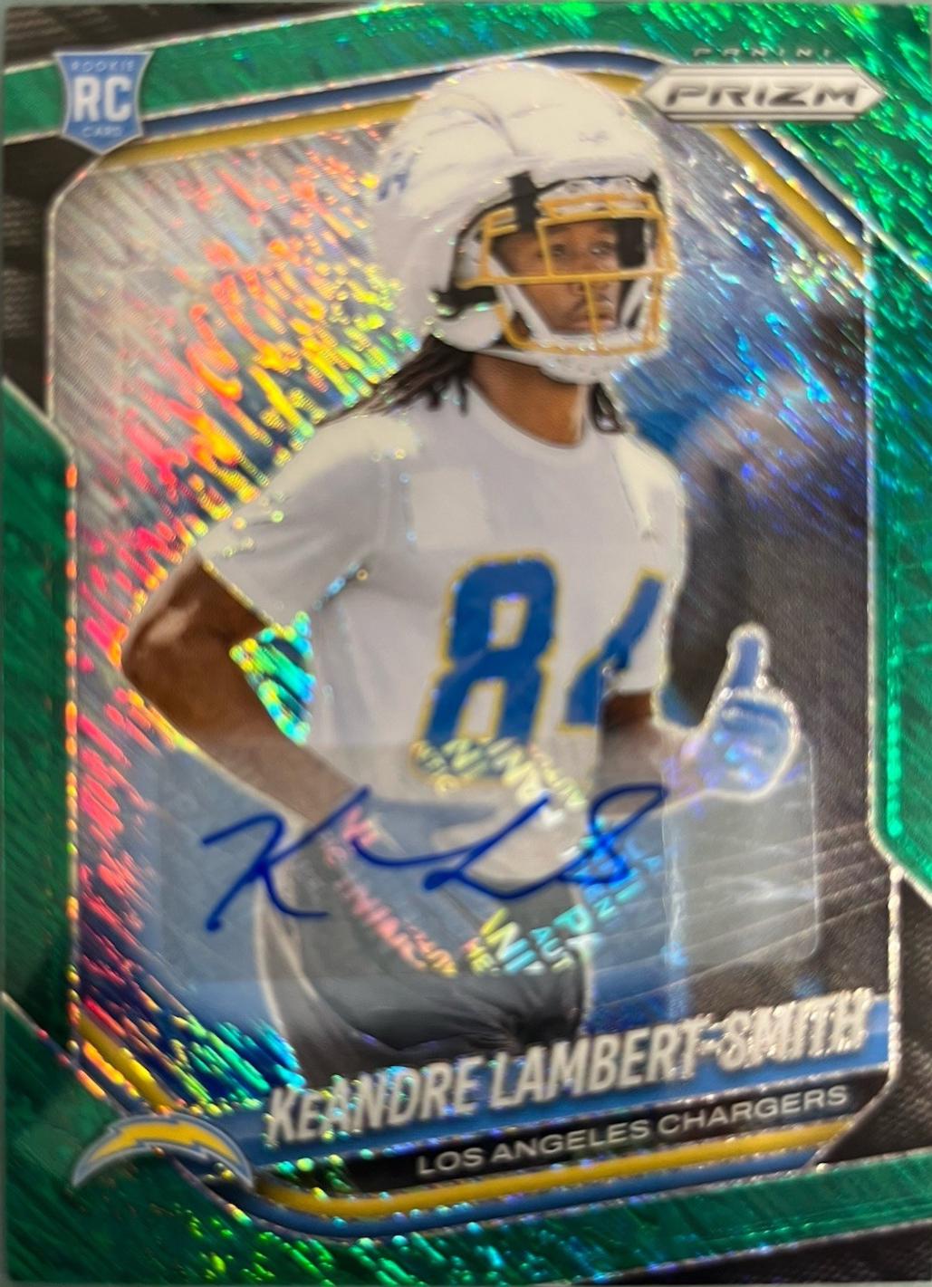 KeAndre Lambert-Smith [Autograph Green Shimmer] #349