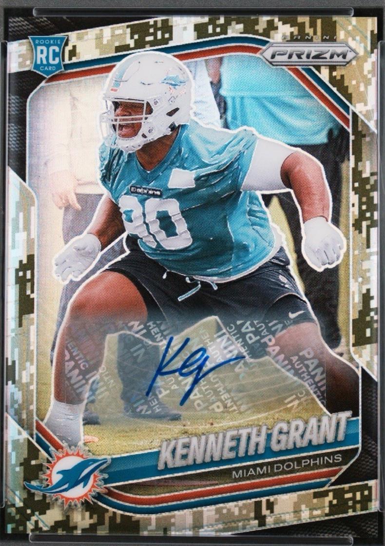 Kenneth Grant [Autograph Camo] #374