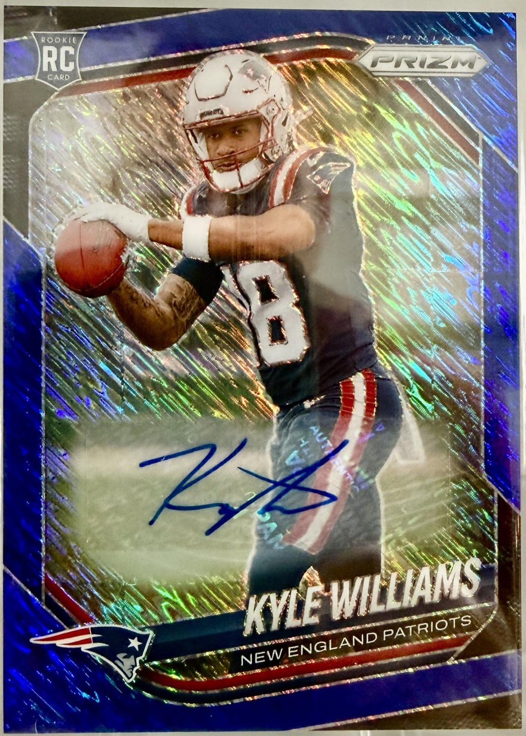 Kyle Williams [Autograph Blue Shimmer] #336