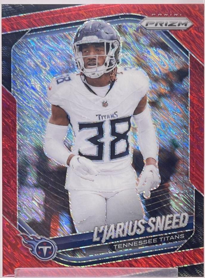 L'Jarius Sneed [Red Shimmer] #24