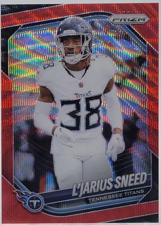 L'Jarius Sneed [Red Wave] #24