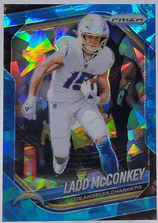 Ladd McConkey [Blue Ice] #18