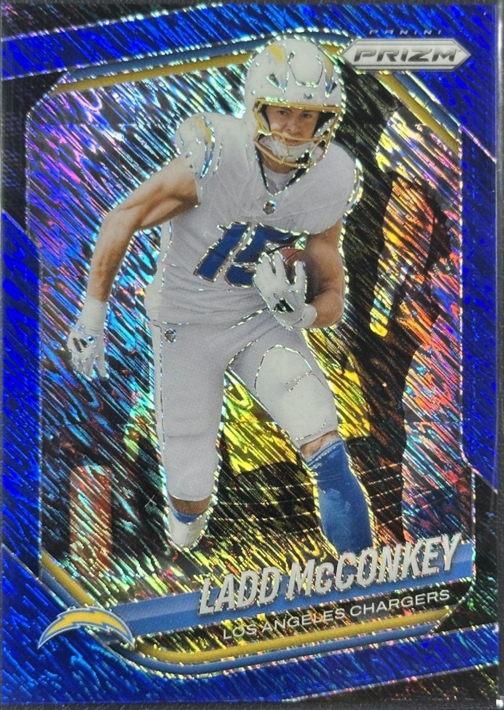 Ladd McConkey [Blue Shimmer] #18