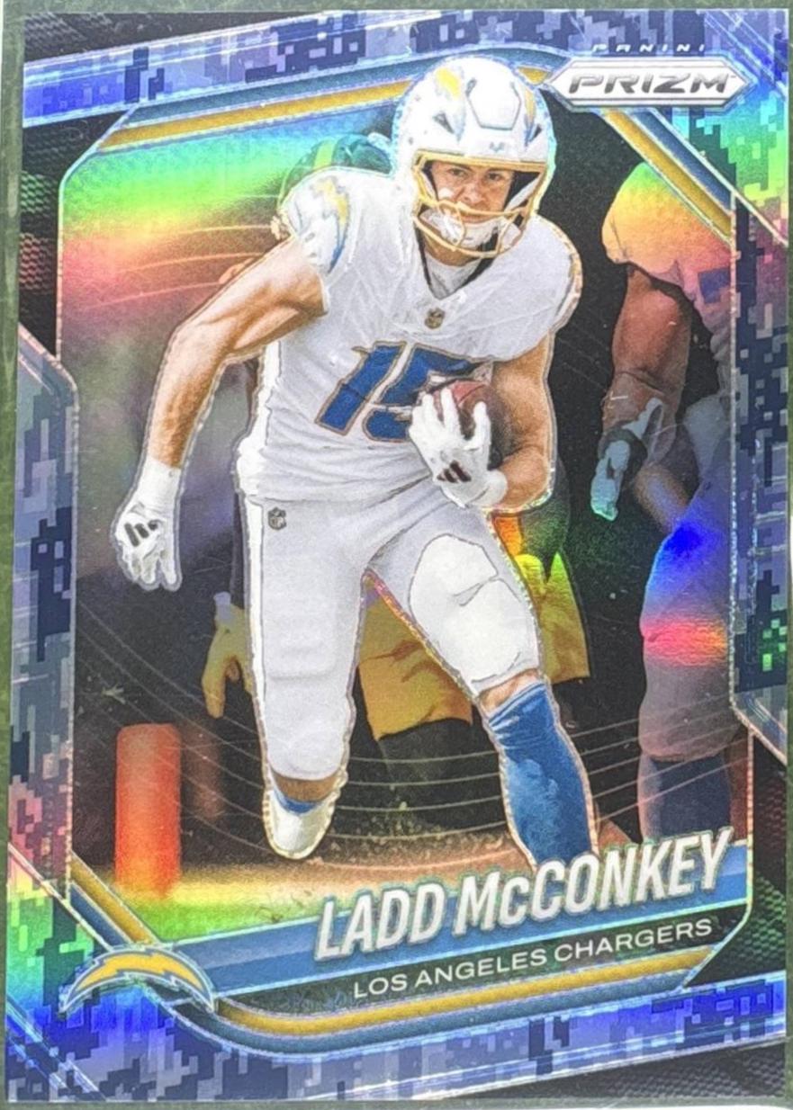 Ladd McConkey [Navy Camo] #18