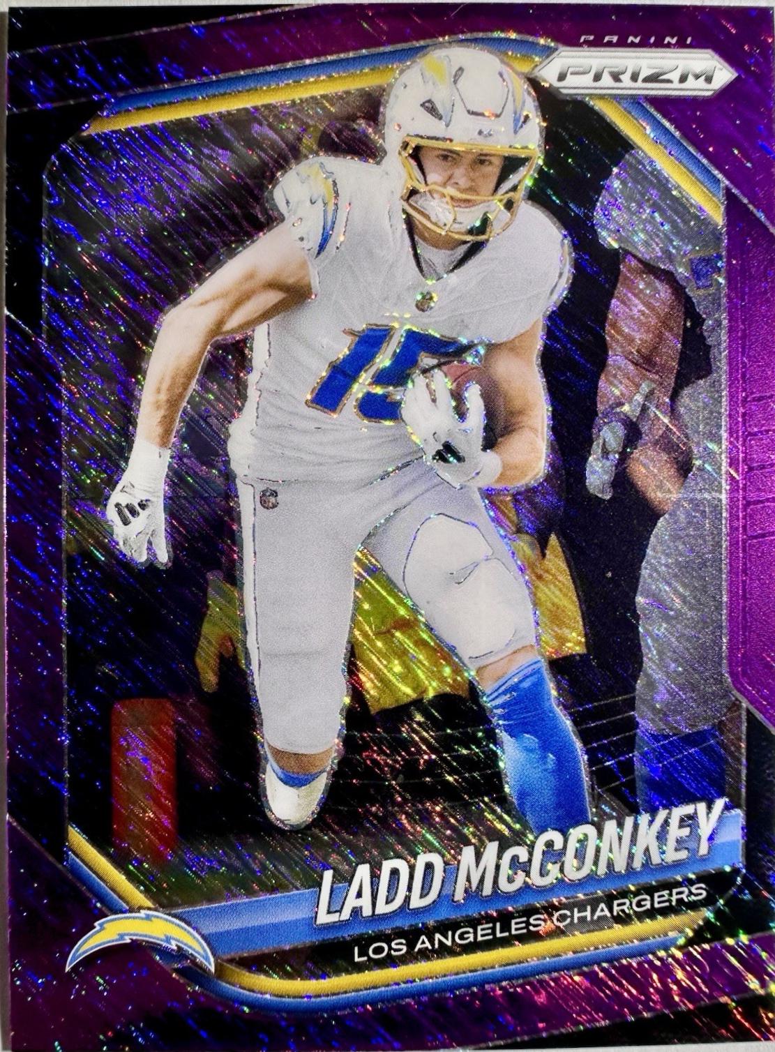 Ladd McConkey [Purple Shimmer] #18