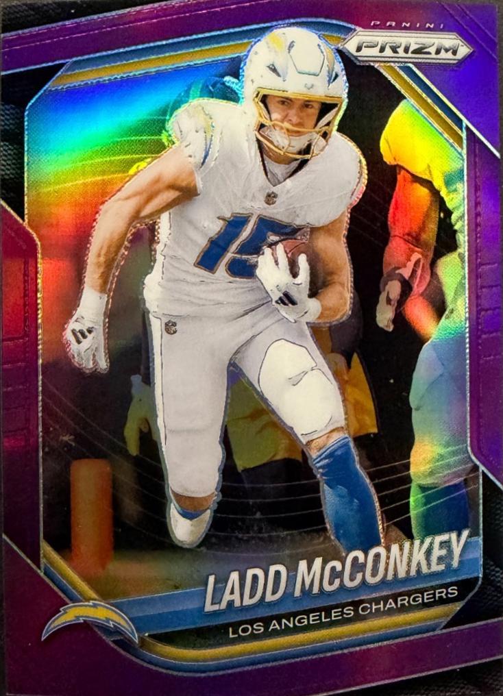 Ladd McConkey [Purple] #18