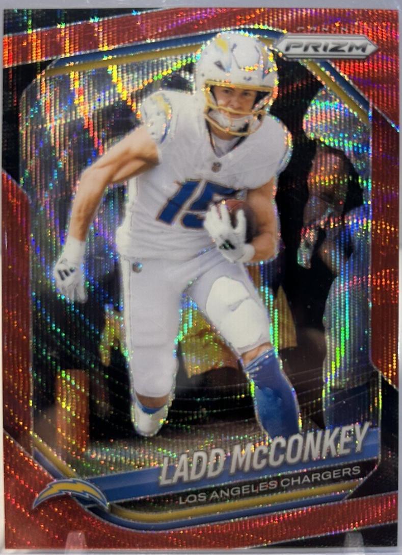 Ladd McConkey [Red Wave] #18