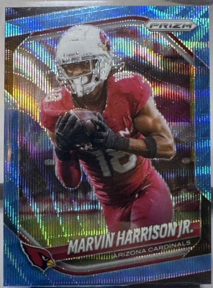 Marvin Harrison Jr. [Blue Wave] #28