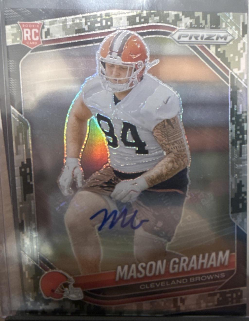 Mason Graham [Autograph Camo] #354